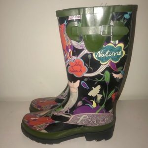 Peace & Love - Rain boots